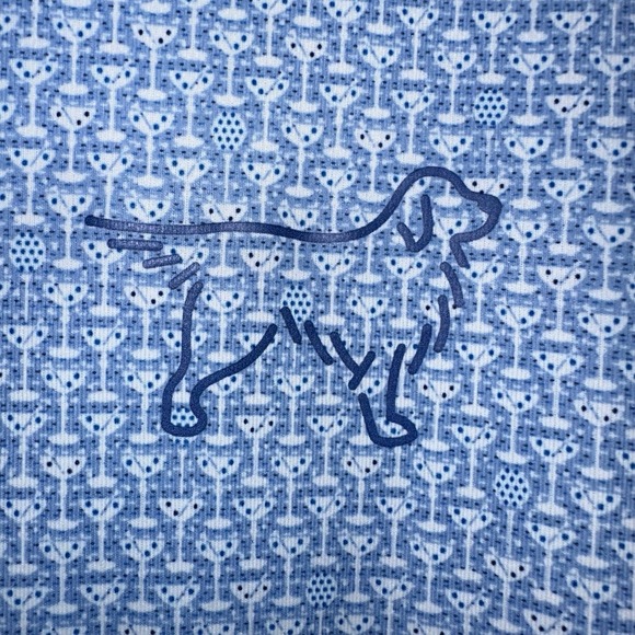 Peter Millar Crown Sport Sun Hoodie Womens L Blue UPF 50+ Golf Pullover - Picture 4 of 6